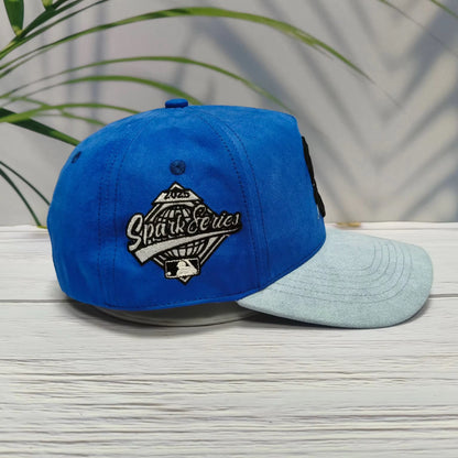 Suede baseball cap