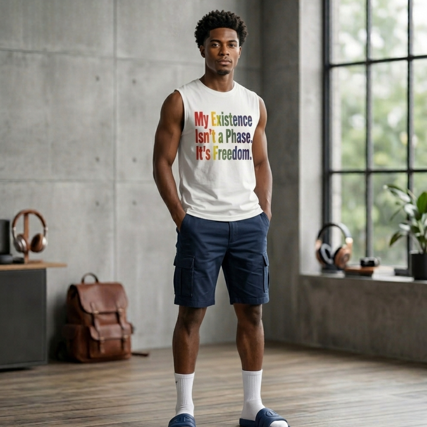 Existence Sleeveless T